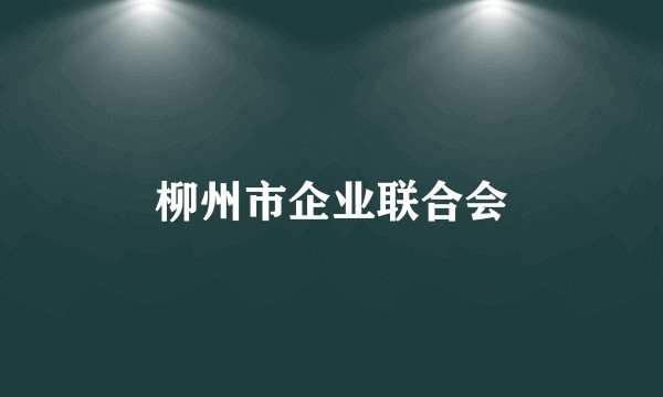 柳州市企业联合会