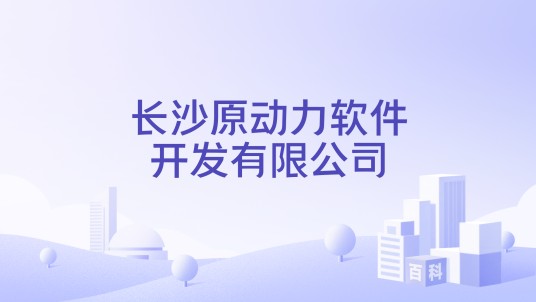 长沙原动力软件开发有限公司