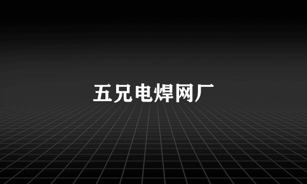 五兄电焊网厂