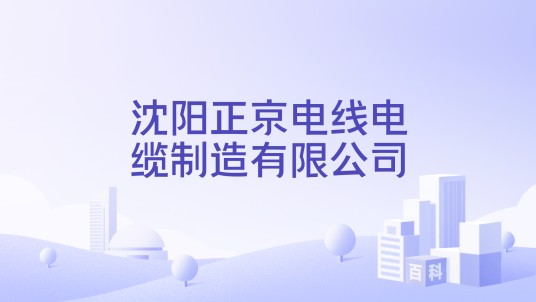 沈阳正京电线电缆制造有限公司