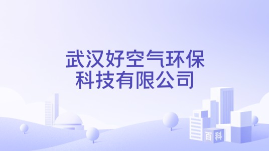 武汉好空气环保科技有限公司