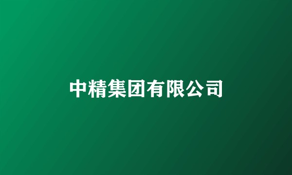 中精集团有限公司