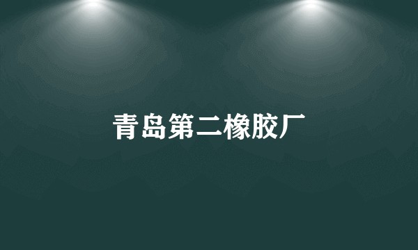 青岛第二橡胶厂