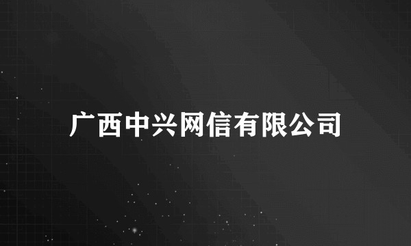 广西中兴网信有限公司