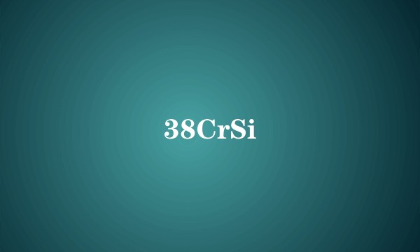 38CrSi