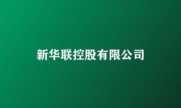 新华联控股有限公司