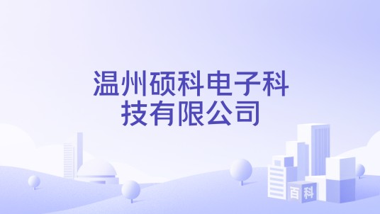 温州硕科电子科技有限公司