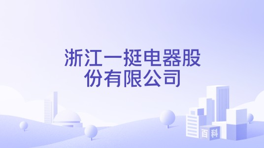 浙江一挺电器股份有限公司