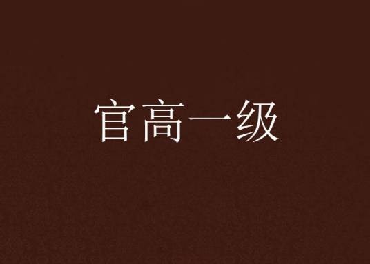 官高一级