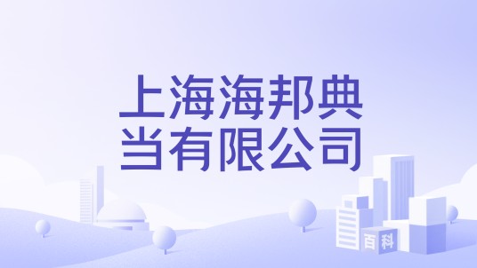 上海海邦典当有限公司