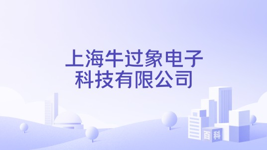 上海牛过象电子科技有限公司