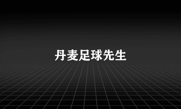 丹麦足球先生