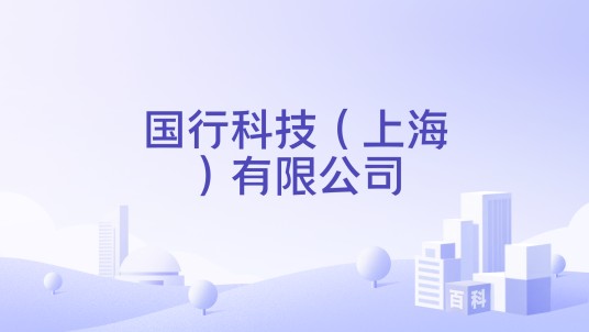 国行科技（上海）有限公司