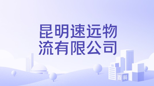 昆明速远物流有限公司