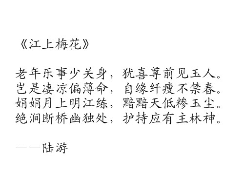 江上梅花