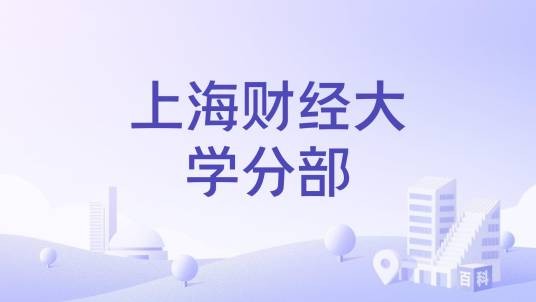 上海财经大学分部
