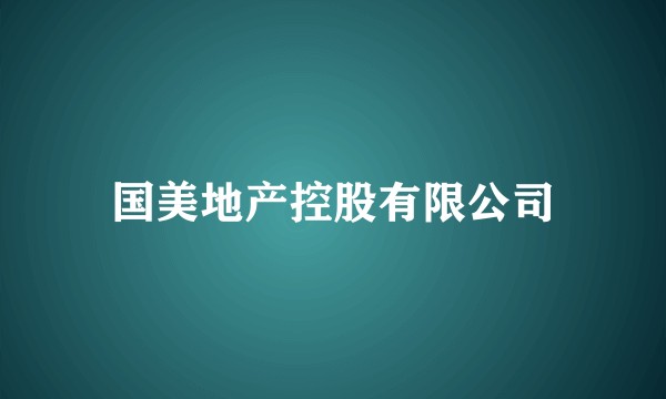 国美地产控股有限公司