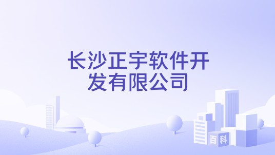 长沙正宇软件开发有限公司