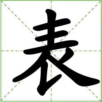 表(汉语文字)