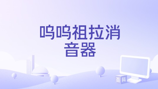 呜呜祖拉消音器