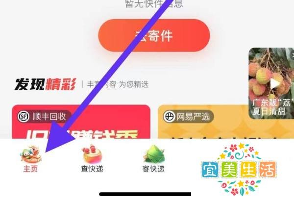 顺丰速运APP如何查看LaaS平台？