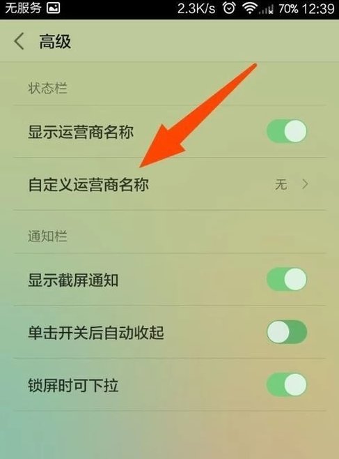 手机怎么修改运营商名称?