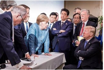 G7峰会最佳照是什么样子的?