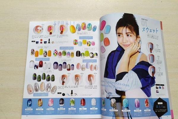 开美甲店必买书籍！日本畅销美甲杂志最新刊介绍