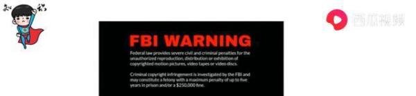 电影中的FBI Warning是什么意思？是警告你不要看这部片吗？
