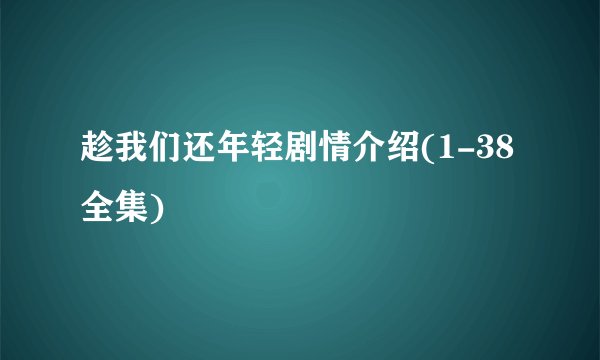 趁我们还年轻剧情介绍(1-38全集)