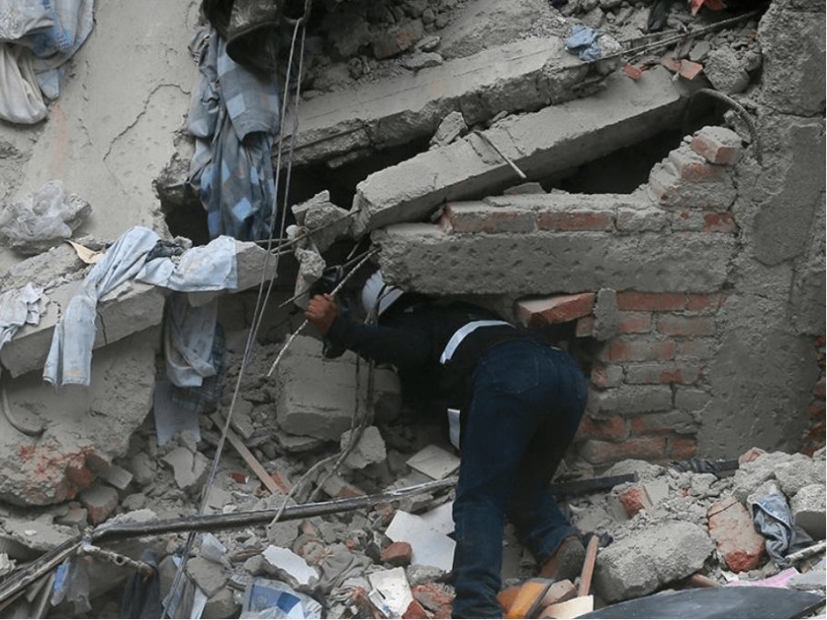 梦见地震前兆天上有地震云