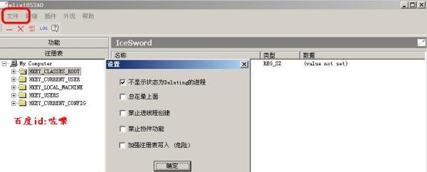冰刃软件（IceSword）的使用方法（详细图解）