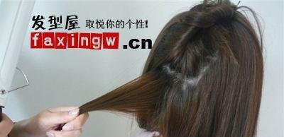 梨花头烫发教程教你梨花头在家怎样烫