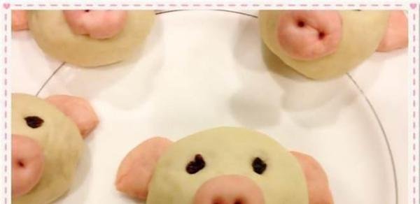 小猪牛奶馒头的制作方法