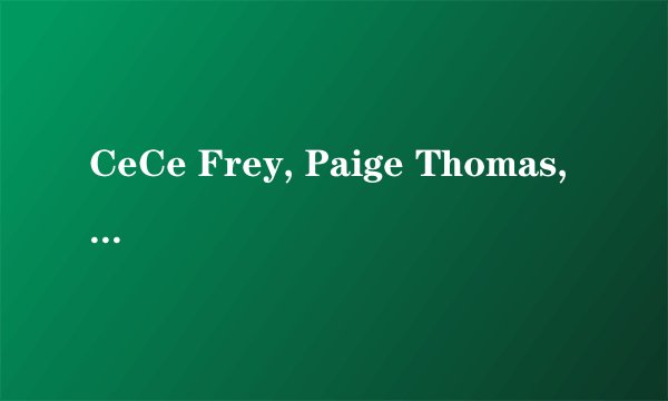 CeCe Frey, Paige Thomas, 还是Whitney Huston的版本更打动人心？