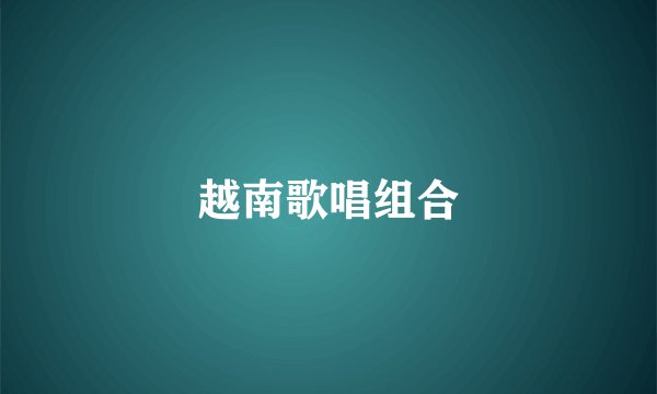 越南歌唱组合