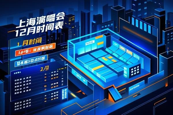 上海演唱会12月时间表