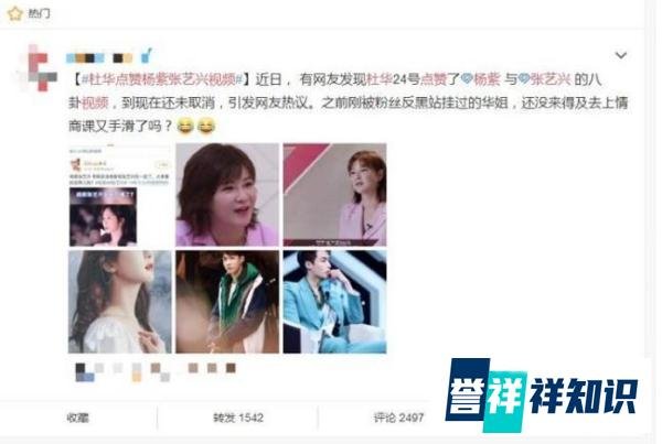 杨紫、张艺兴恋情实锤？工作室辟谣避重就轻，杜华都悄悄“祝福”