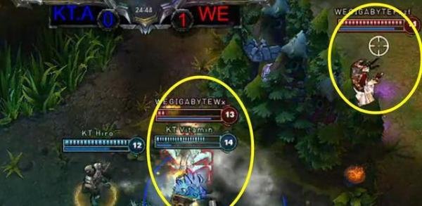 LOL：当年WE对KTA被拔网线，对手无耻上高地，微笑5杀打烂对方脸
