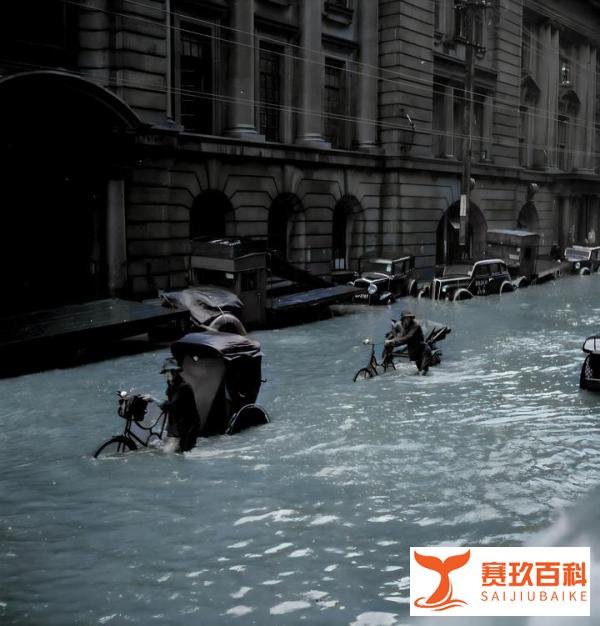 台风突袭，上海变成一片泽国，积水最深达2米