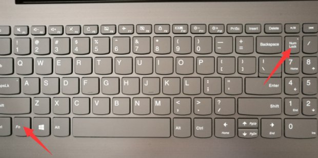 键盘上有字母打出来为什么都是数字呢？