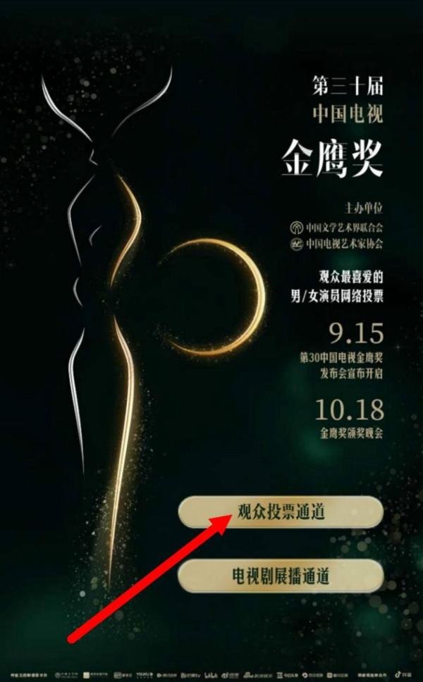 第三十届金鹰奖观众最喜爱的男/女演员怎么投票