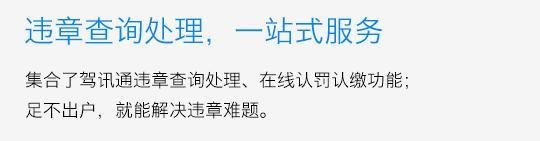 畅网APP正式升级，违章查询处理，一站式服务