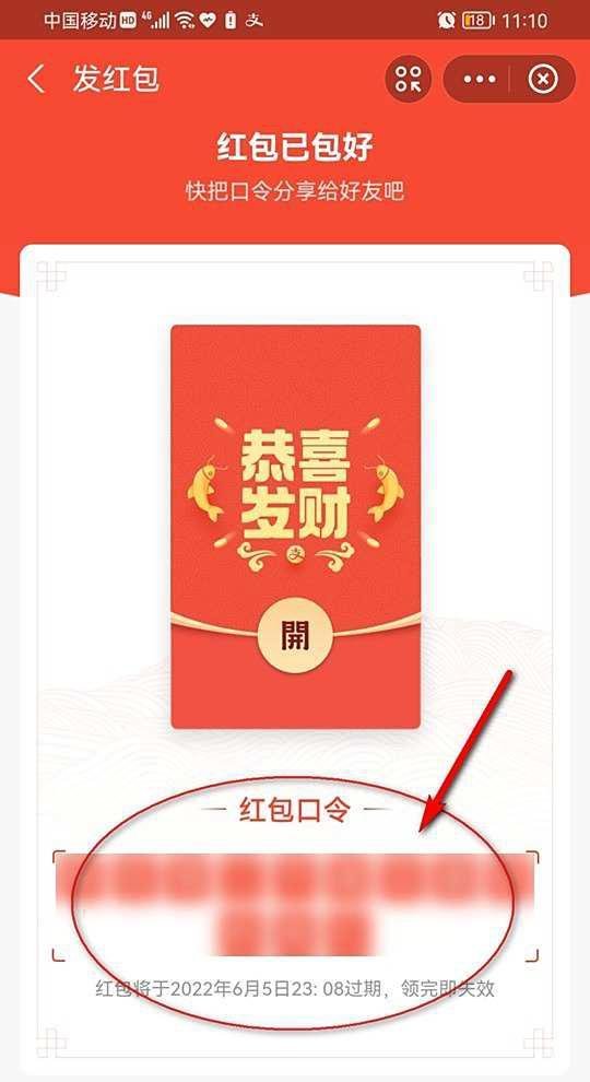 支付宝已发送的红包口令怎么查看