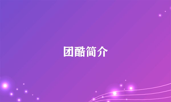 团酷简介