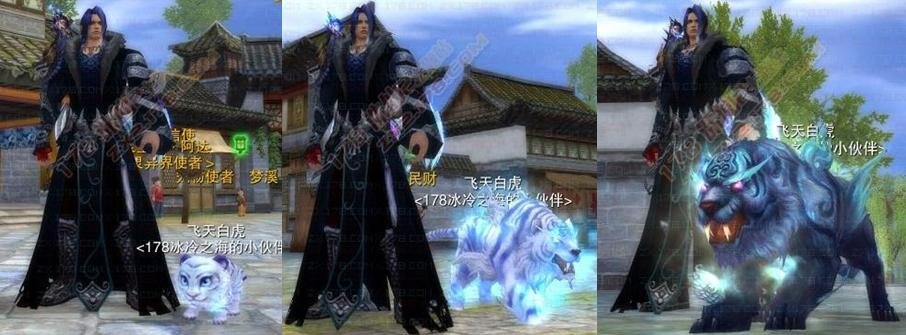 诛仙2的飞天白虎宠物12星什么样子图片
