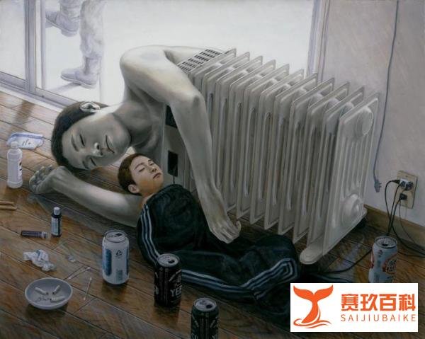 富二代艺术家32岁离奇死亡,200多幅惊世画作,90后最有共鸣