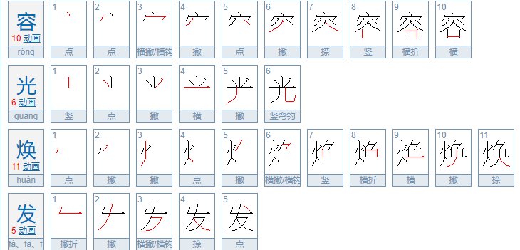 容光焕发是形容老人还是年轻人?