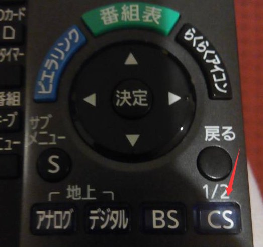 这是日本酒店电视的遥控器,谁能解释一下这个BS和CS是啥意思,还有两个地上分别代表什么??
