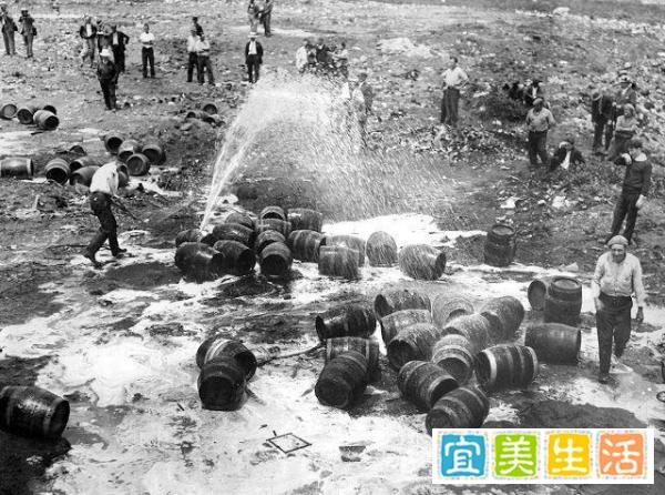 酒史——美国禁酒令